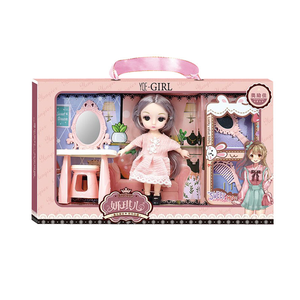 <span class=keywords><strong>Barbie</strong></span> per bambini giocattolo Anime bambola figure Set per <span class=keywords><strong>collezione</strong></span> modello ornamento giocattolo - Product Image 6