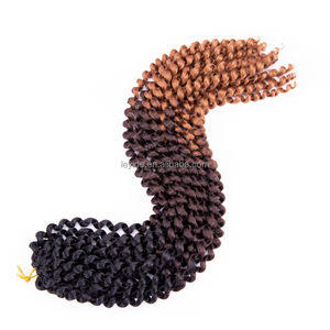Extensions de Cheveux au Crochet en Gros Synthétiques Ondulations d'Eau Nubiennes Bouclées Tresses <span class=keywords><strong>Passion</strong></span> Twist - Product Image 3