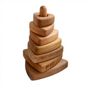 Jouets en bois à tirer pour bébé, pour l'exploration du mouvement, la coordination et les jeux interactifs pour tout-petits - Product Image 1