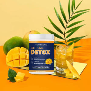 Compléments alimentaires personnalisés à base de plantes pour l'intestin Poudre naturelle de désintoxication extrême Saveur de mangue Boisson de nuit Nettoyage intestinal complet - Product Image 5