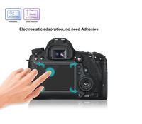 Protecteur d'écran LCD en verre trempé 9H pour appareil photo Canon EOS R RP R3 R5 R5C R6 R7 R8 R10 R50