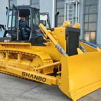 Bulldozer de 152kW con Motor de Ahorro de Combustible, Suministro Directo de Fábrica, Topadora Reforzada de 17 Toneladas para Trabajos de Nivelación de Terrenos