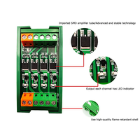 Modul Relay Output Sinyal Transistor 4 8 12 16 Kanal NPN PNP SCR 5A 24VDC Papan Penguat PLC
