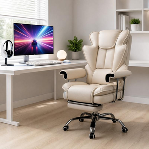 <span class=keywords><strong>Sedia</strong></span> da Ufficio Reclinabile del Produttore, Finitura Grigia, Schienale Regolabile, Seduta per <span class=keywords><strong>Gaming</strong></span> e Lavoro, Fornitore all'Ingrosso - Product Image 3