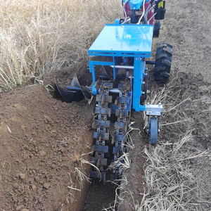 Zanjadora Agrícola Pequeñ<span class=keywords><strong>a</strong></span> con Motor Diésel <span class=keywords><strong>de</strong></span> 18HP, Autopropulsada, para Jardinerí<span class=keywords><strong>a</strong></span>, Paisajismo, Patio y Uso Familiar en Granjas - Product Image 2