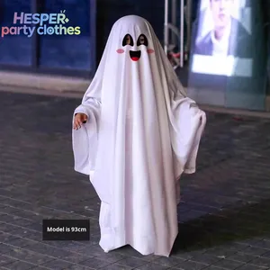 Capa de poliéster HESPER para disfraz de Halloween, horror, cosplay, fiesta, fantasma blanco, mascarada, unisex, para adultos - Product Image 3