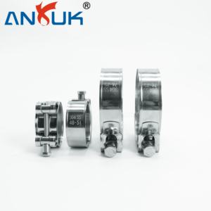 Collier de serrage en acier inoxydable personnalisé 304 316, <span class=keywords><strong>bande</strong></span> à vis sans fin réglable, 12 mm à 260 mm, collier de serrage renforcé pour conduites de tuyaux haute pression - Product Image 4