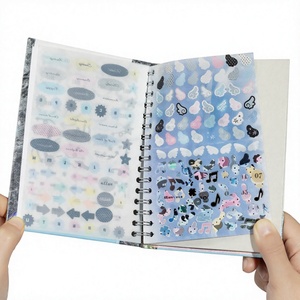 Mini livre d'autocollants décoratifs auto-adhésifs Woven Dream en PET découpé pour journalisation et scrapbooking - Product Image 3