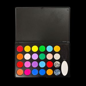 <b>Makeup</b> Artist Grade Face Body Paint Set Shiny Glitter Pigment Stage Performance Cosmetic Paint for Festival Stage Performance - Product Image 2