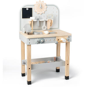 أداة ألغاز للأطفال متعددة الوظائف خشبية لصيانة المحاكاة على الطاولة، أداة تفكيك المسامير والبراغي، لعبة عائلية - Product Image 1