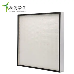 99.99% efficiency H14 Hepa Filter for industrial air filters