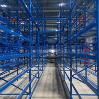 Système de rayonnage en acier sismique renforcé, capacité de charge 3000 kg, anti-sismique, pour entrepôt, robuste et personnalisable