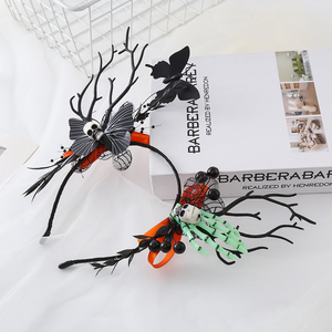 <strong>2026</strong> Cartoon Skull Skeleton Hairband Kids Cosplay Ghost <strong>Headband</strong> Party Hair Accessories Halloween Party Head Band - Product Image 4