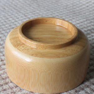 Bol à salade moderne en bambou, éco-responsable, fait main, idéal pour servir des soupes, des fruits, décoration de cuisine, centre de table <span class=keywords><strong>REWOOD</strong></span> RE-ZW007 - Product Image 4
