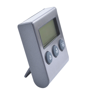 Digitale keukenthermometer, klok, timer, plastic oventhermometer voor het koken van voedsel, magnetron, vlees, rookoven - Product Image 1