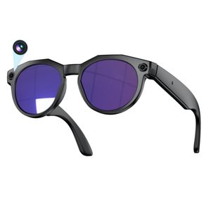 Lunettes Intelligentes Homirn W611 OEM Anti-Lumière Bleue avec Caméra 8MP, Protection Oculaire, Traduction IA, Appel Bluetooth, <span class=keywords><strong>Casque</strong></span> Connecté Intelligent - Product Image 3