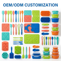 Ensemble de 6 dessous-de-verre en silicone personnalisés OEM pour table à manger, antidérapants, de qualité alimentaire, résistants à la chaleur, imperméables, pour tasses et verres