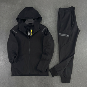 Conjunto Deportivo Informal para Hombre, Transpirable y Ligero, Chaqueta y Pantalones Deportivos de Dos Piezas, Ropa Deportiva Activa - Product Image 2