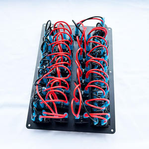 Panel de interruptor protector de sobrecarga 16 Gang impermeable 12/24V <span class=keywords><strong>para</strong></span> barco marino y camión - Product Image 2