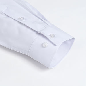 <span class=keywords><strong>Camicia</strong></span> da Uomo Nuova Collezione Business Casual Tinta Unita Senza Stiratura Stile Elasticizzato per Collettiere - Product Image 3