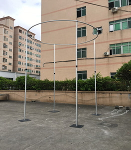 Detachable Pipe and Drape <b>Frame</b> Modern Aluminum Alloy Outdoor Wedding <b>Backdrop</b> Stand for Party Events - Product Image 5
