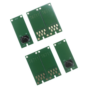 Boîte de maintenance d'encre usagée T6711 avec puce pour <span class=keywords><strong>Epson</strong></span> <span class=keywords><strong>WF</strong></span> 7721 7710 7715 7210 7610 7620 3620 3640 L1455 ET-16500 <span class=keywords><strong>WF</strong></span>-3540 <span class=keywords><strong>WF</strong></span>-<span class=keywords><strong>3520</strong></span> 3010 - Product Image 2