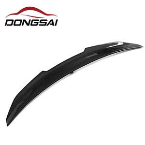 Becquet noir brillant en Fiber de carbone de Type PSM, aileron pour coffre arrière, <span class=keywords><strong>BMW</strong></span> série 4 F32 420i 435i <span class=keywords><strong>F82</strong></span> <span class=keywords><strong>M4</strong></span> CS <span class=keywords><strong>GTS</strong></span> 2013 + - Product Image 4