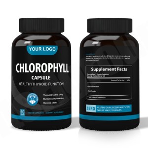 Nahrungs ergänzungs mittel Natrium kupfer Chlorophyllin Preis Wasser lösliche <span class=keywords><strong>Chlorophyll</strong></span>-Kapseln - Product Image 2