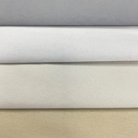 Rideaux occultants en microfibre légère, tissu uni ignifuge, lavable, offre spéciale