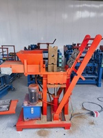 Presse à argile hydraulique mobile en vente chaude avec une utilisation facile et un entretien simple pour les investisseurs à petite échelle Machine à fabriquer des briques
