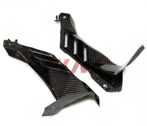 Carenados laterales de fibra de carbono 100% para <span class=keywords><strong>Kawasaki</strong></span> <span class=keywords><strong>Zx10</strong></span> 2021 + - Product Image 5