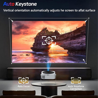 Proyector de TV Inteligente Android 11 2026, 4K 1080P LCD WIFI 6, 5.0, 760 Lúmenes, CE, ROHS, Corrección Trapezoidal Automática, Portátil