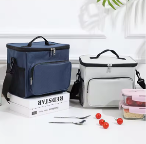 Storage Bag Bento Tote Insulation Aluminum Foil Bag Lunch Box Handbag Cooler Bag Food Thickened Lunch Box Waterproof - Product Image 3