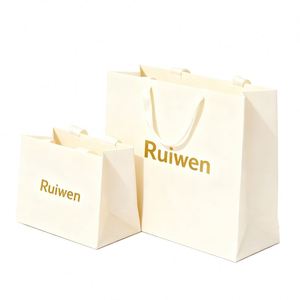 Bolsas de Papel de Regalo de Lujo con Impresión Personalizada, Bolsas de Papel al por Mayor con su Propio Logotipo para Ropa y Pequeños Negocios - Product Image 1
