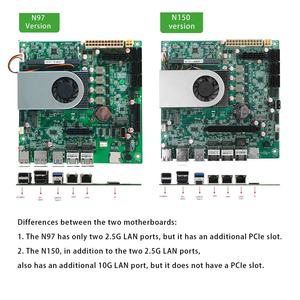 N97/10G N150 NAS DDR5 moederbord 6* SATA3.0 Intel I226 2.5G Mini ITX 17x17CM 2* <span class=keywords><strong>M</strong></span>.2 voor Soft Router DIY NAS All-in-One - Product Image 4