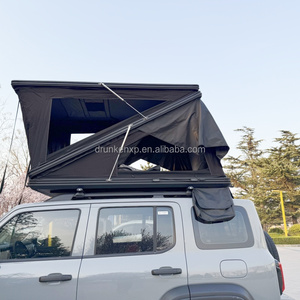 DrunkenXp - Tienda de Campaña para Techo de Coche, de 132 cm de Ancho, Forma de Z, Aluminio, Luces LED Completas, Lona de 320G con Revestimiento de PU - Product Image 3
