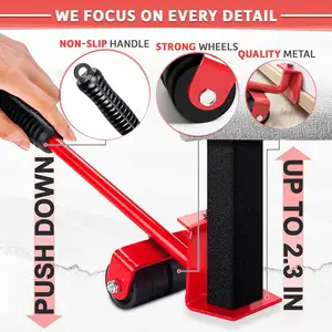 Best Furniture Movers Sliders Appliance Roller Convenient Moving Sliders For Heavy Furniture Moving Pad Can Lift 220 Lbs