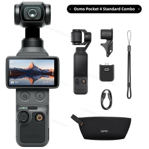 กล้องวิดีโอ <span class=keywords><strong>DJI</strong></span> <span class=keywords><strong>OSMO</strong></span> <span class=keywords><strong>Pocket</strong></span> 4 พร้อมระบบกันสั่นแบบกิมบอล 3 แกน พกพาสะดวก ความจุ 107GB ภาพ 4K CMOS ระบบกันสั่นภาพ และ <span class=keywords><strong>Pocket</strong></span> 3 - Product Image 1
