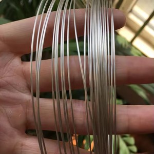 Filo Rotondo Premium in <span class=keywords><strong>Argento</strong></span> Sterling <span class=keywords><strong>925</strong></span> da 1mm, Componente per Creazione di Gioielli, Orecchini e Bracciali - Product Image 6