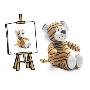 Lifelike Plush Tiger Toy Fine Workmanship Meet Your All Customized Needs Tiger Stuffed Animal
