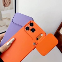 Coque antichoc à couverture intégrale en TPU avec cache-objectif coulissant pour iPhone 18 17 Pro Max – Minimaliste et écologique – Meilleures ventes