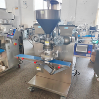Machine industrielle à grande vitesse pour la fabrication de mochi, ligne de production de mochi glacé à double garniture, à vendre à bas prix