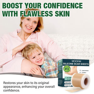 Private Label Litteken Keloïde Bultverwijderingstape Siliconen Littekenplaten Voor Chirurgische Littekens (1.6 "X 60" Roll-1.5M) - Product Image 4
