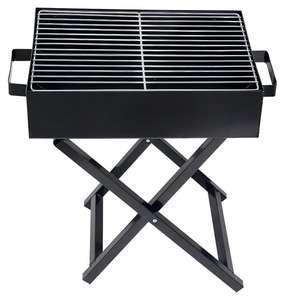 Parrillas de carbón portátiles de calidad comercial para acampar Múltiples tamaños Barbacoa de metal Pincho de cordero Parrilla de barbacoa doblada - Product Image 6