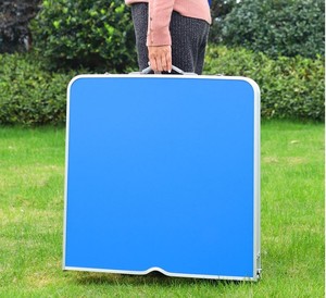 Easy — <span class=keywords><strong>valise</strong></span> de pique-nique de <span class=keywords><strong>camping</strong></span> Portable, <span class=keywords><strong>table</strong></span> d'extérieur en aluminium pliable, 1.2 m - Product Image 4