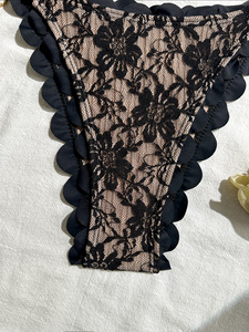 Fábrica al por mayor señora traje de baño personalizado mujeres cuerdas lazos traje de baño Bikini conjunto trajes de baño mujeres - Product Image 4