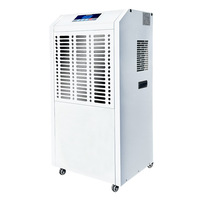 Nouveau déshumidificateur commercial électrique 90L avec roues personnalisables et 1600W pour sous-sol, entrepôt et bureau