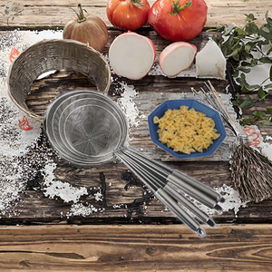 Écumoire <span class=keywords><strong>à</strong></span> fentes en acier inoxydable durable <span class=keywords><strong>à</strong></span> long manche, gadget de cuisine, cuillère <span class=keywords><strong>à</strong></span> fentes pour la cuisson et la friture, <span class=keywords><strong>passoire</strong></span> - Product Image 3