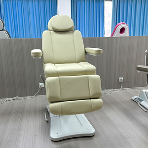 Professioneller elektrischer Podologie-Untersuchungsstuhl mit verstellbarer Rückenlehne und Beinauflage für medizinische Kliniken und Fußpflegezentren - Product Image 5