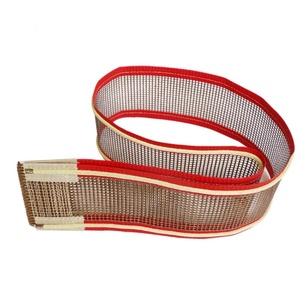 สายพานลำเลียงแบบตาข่ายไฟเบอร์กลาสเคลือบ PTFE ความหนาแน่นสูง ทนความร้อน ทำจากสแตนเลส ราคาดี รับสั่งทำตามแบบ - Product Image 6